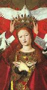 CHARONTON, Enguerrand The Coronation of the Virgin, detail: the Virgin jkh oil painting picture wholesale
